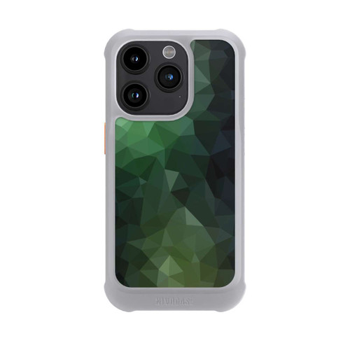 Apple iPhone 15 Pro NIVOmax Polygonal Mosaic Green