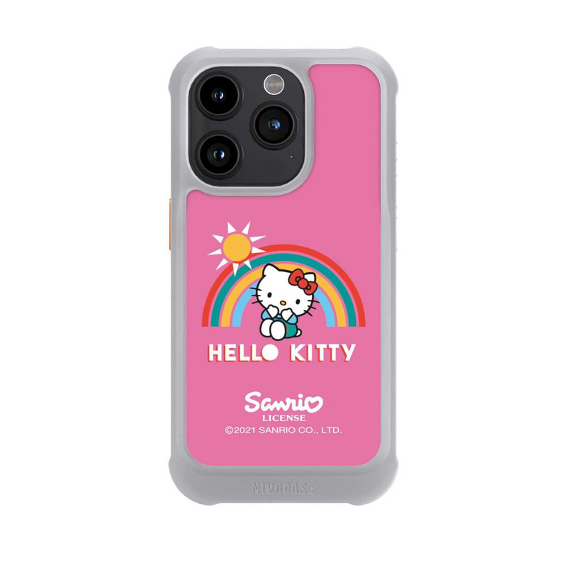 iPhone 15 Pro NIVOmax Hallo Kitty Regenbogen