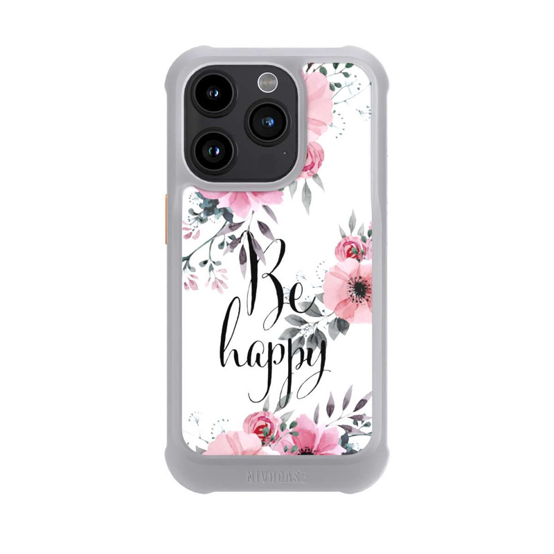 iPhone 15 Pro NIVOmax Be Happy Fleurs