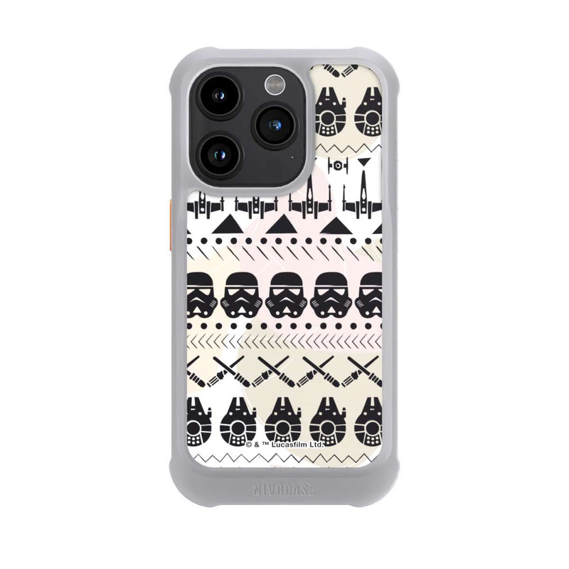 iPhone 15 Pro NIVOmax Star Wars Icon-Muster