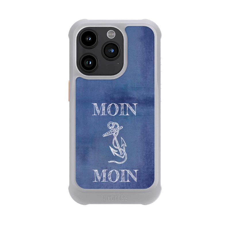 iPhone 15 Pro NIVOmax Moin Anker grunge blau