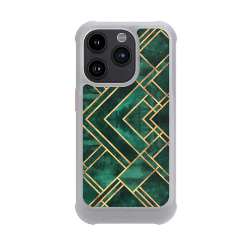 Apple iPhone 15 Pro NIVOmax Grüne Blöcke