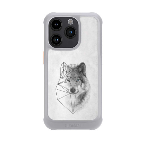 Apple iPhone 15 Pro NIVOmax Polygonic Wolf