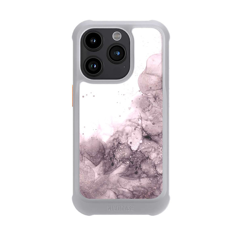iPhone 15 Pro NIVOmax glamouröses Glitzerrosa