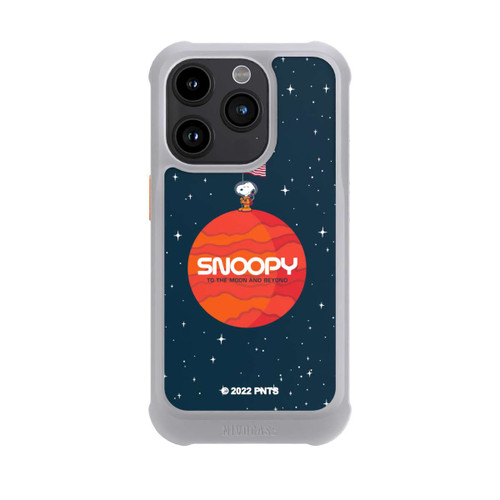 Apple iPhone 15 Pro NIVOmax Snoopy Weltraumreisender Orange