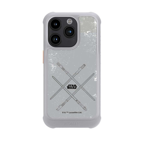 Apple iPhone 15 Pro NIVOmax Lichtschwerter Grau