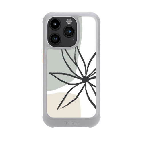 Apple iPhone 15 Pro NIVOmax Blume Minze und Sahne