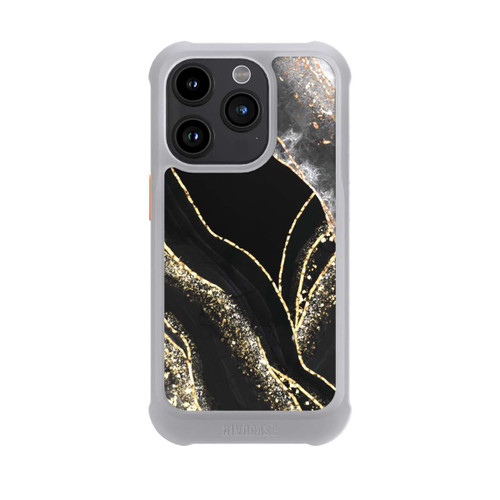 Apple iPhone 15 Pro NIVOmax Dark Marble Gold