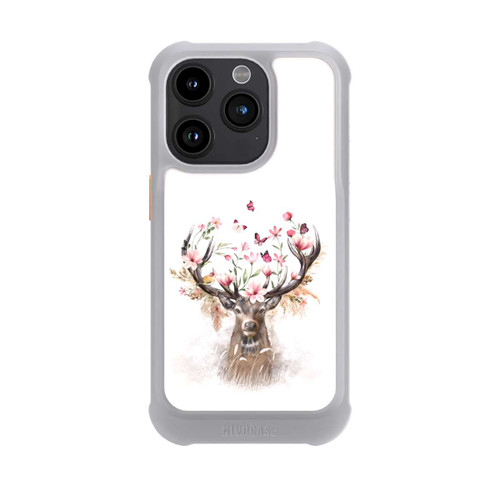 Apple iPhone 15 Pro NIVOmax Deer Flowers Antlers