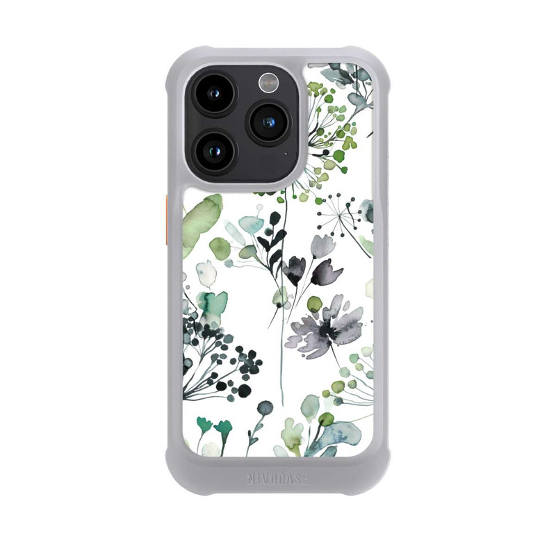 iPhone 15 Pro NIVOmax Wildgräser Eukalyptus