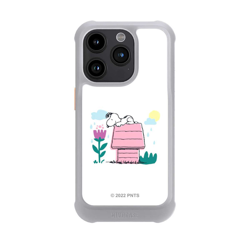 iPhone 15 Pro NIVOmax Snoopy Hundehütte Frühling