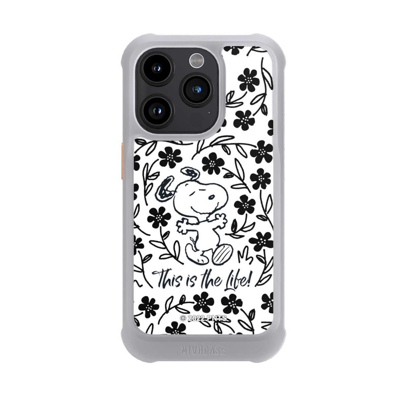 iPhone 15 Pro NIVOmax Snoopy Black and White This Is The Life