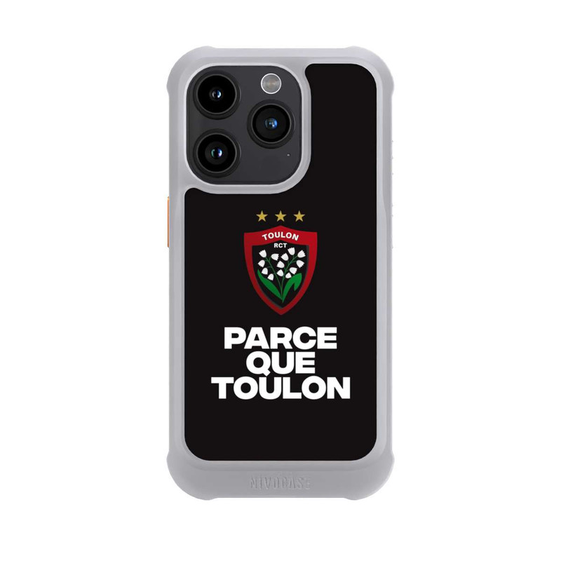 iPhone 15 Pro NIVOmax Parce Que Toulon Noir