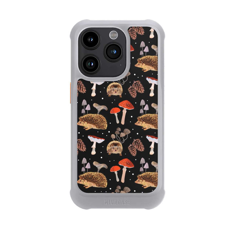 iPhone 15 Pro NIVOmax Igel und Pilze