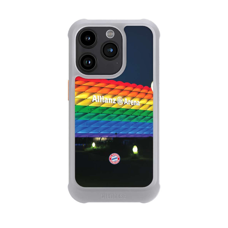 iPhone 15 Pro NIVOmax Allianz Arena Regenbogen