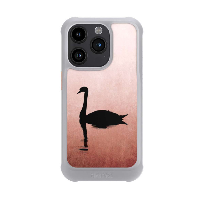 iPhone 15 Pro NIVOmax Der rote Schwan