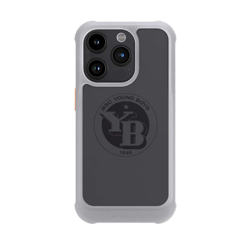 Apple iPhone 15 Pro NIVOmax BSC YB Logo Grau