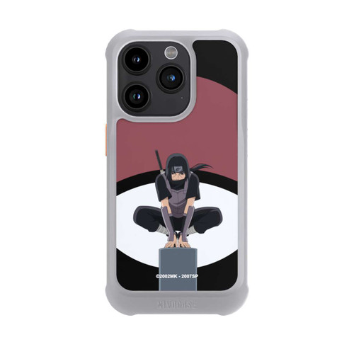Apple iPhone 15 Pro NIVOmax Itachi Uchiha Symbol schwarz