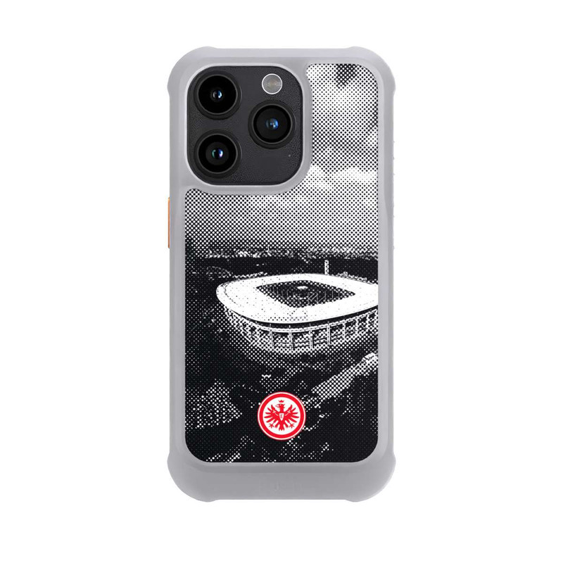 iPhone 15 Pro NIVOmax SGE Stadion Schwarz Weiß