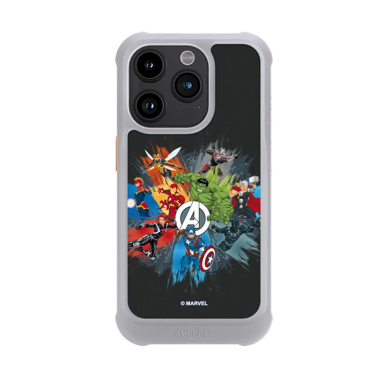 iPhone 15 Pro NIVOmax Marvel's Avengers Black