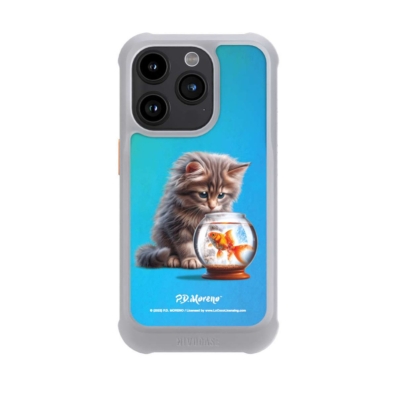 iPhone 15 Pro NIVOmax Cat And Gold Fish
