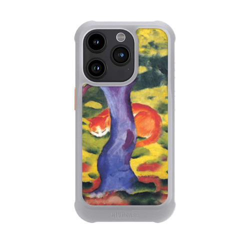 Apple iPhone 15 Pro NIVOmax Katze hinter Einem Baum von Franz Marc