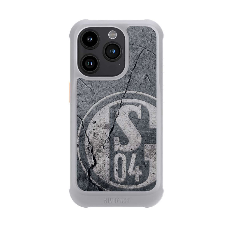 iPhone 15 Pro NIVOmax Schalke 04 Beton Look