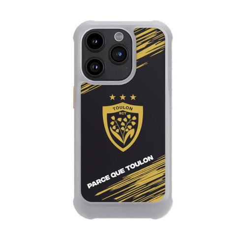 Apple iPhone 15 Pro NIVOmax RCT Logo Gold Monochrom
