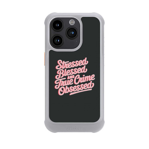 Apple iPhone 15 Pro NIVOmax Stressed Blessed and True Crime Obsessed