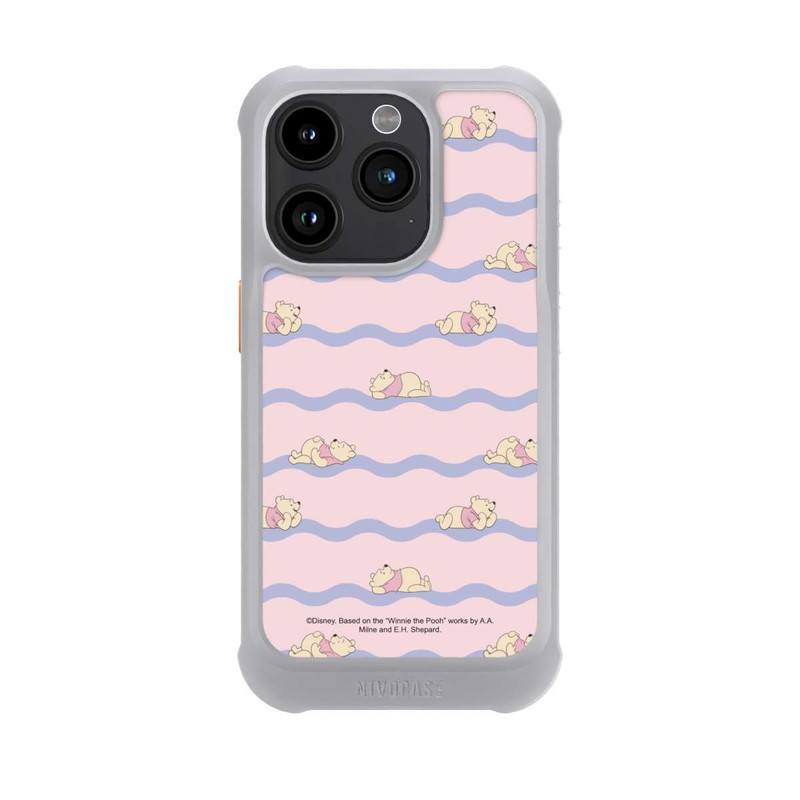 iPhone 15 Pro NIVOmax Winnie the Pooh Pink Waves