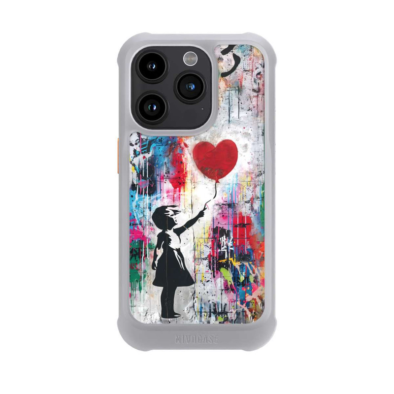 iPhone 15 Pro NIVOmax Balloon Girl Colorful
