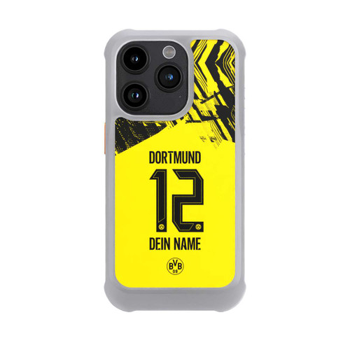Apple iPhone 15 Pro NIVOmax BVB Trikot Personalisierbar 25-26