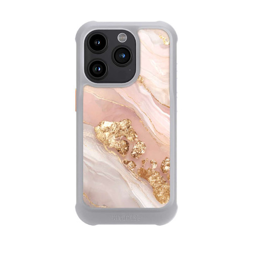 Apple iPhone 15 Pro NIVOmax Eleganz Gold Marmor