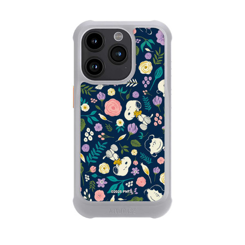 Apple iPhone 15 Pro NIVOmax Peanuts Dark Flower Pattern