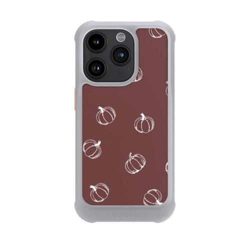 Apple iPhone 15 Pro NIVOmax Pumpkin Season Pattern Brown