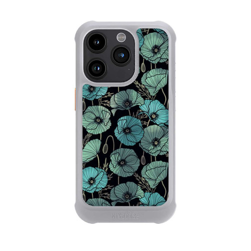 Apple iPhone 15 Pro NIVOmax Summer Poppies Green