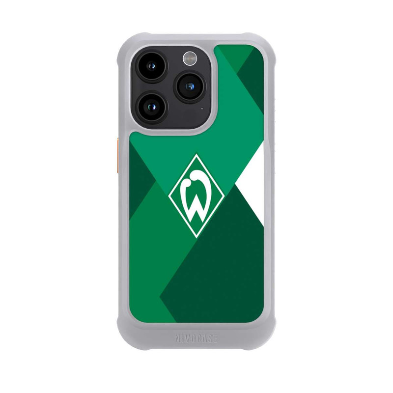 iPhone 15 Pro NIVOmax Werder Bremen Rautenmuster