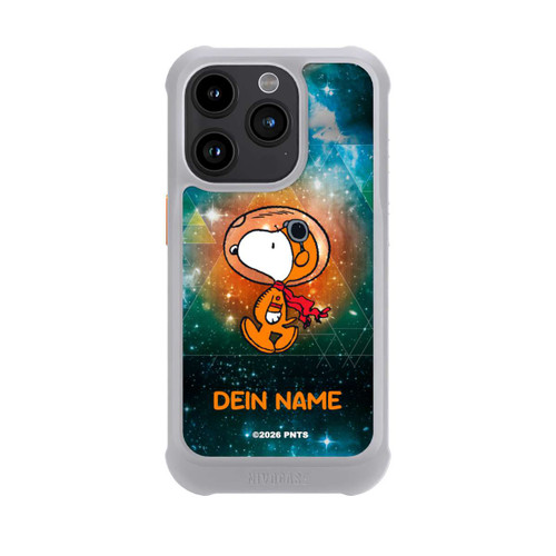 Apple iPhone 15 Pro NIVOmax Snoopy Weltraumreisender Personalisierbar