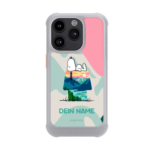 Apple iPhone 15 Pro NIVOmax Snoopy Outdoor Personalisierbar