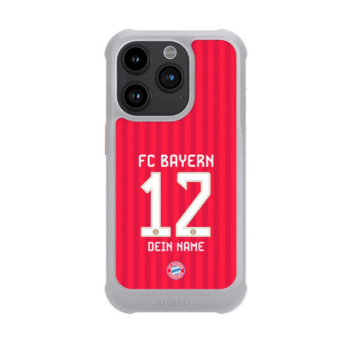 Apple iPhone 15 Pro NIVOmax FC Bayern München Trikot Personalisierbar 26-27