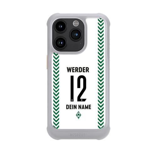 Apple iPhone 15 Pro NIVOmax Werden Bremen Trikot Personalisierbar 26-27