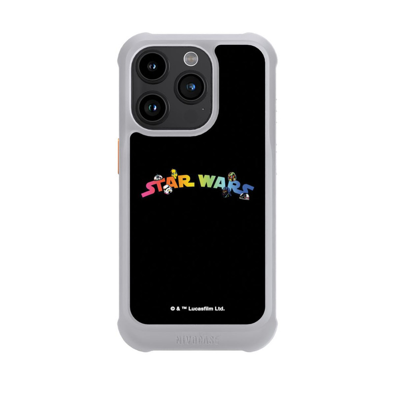 iPhone 15 Pro NIVOmax Star Wars Logo Bunt