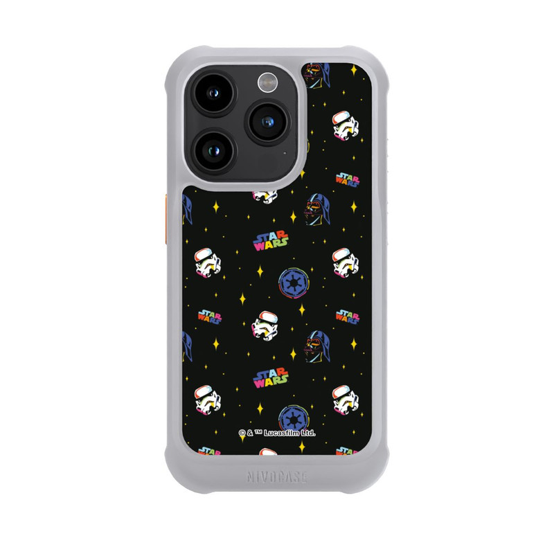 iPhone 15 Pro NIVOmax Motif Star Wars coloré