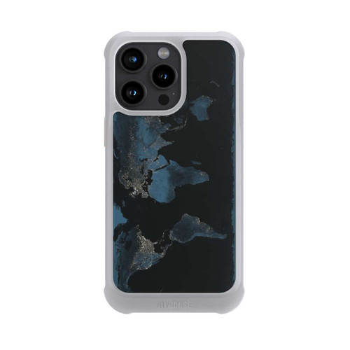 Apple iPhone 15 Pro Max NIVOmax Carte du Monde Nuit