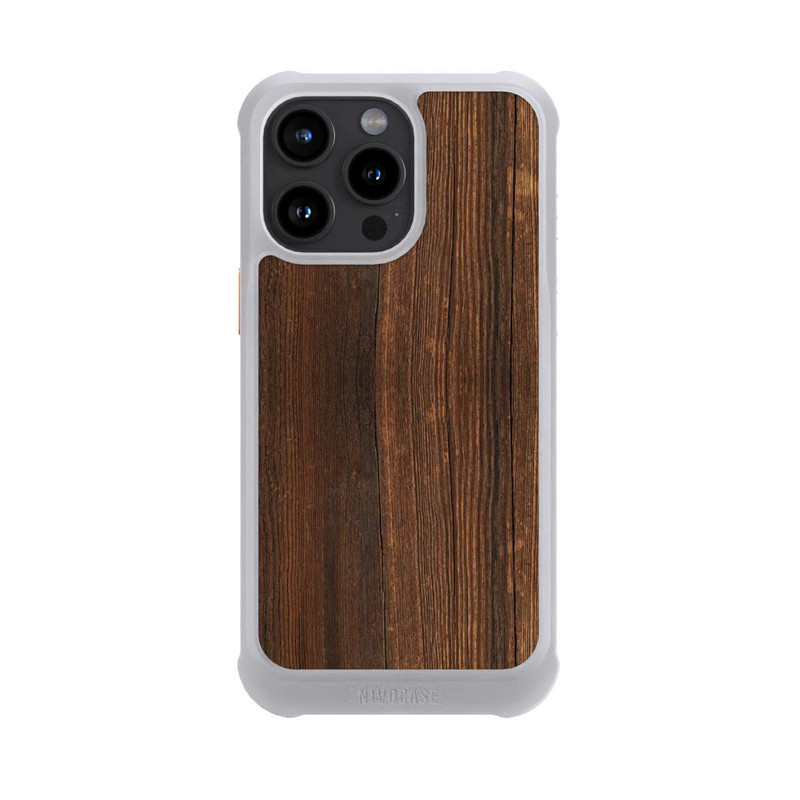 iPhone 15 Pro Max NIVOmax Nußbaum Holzlook