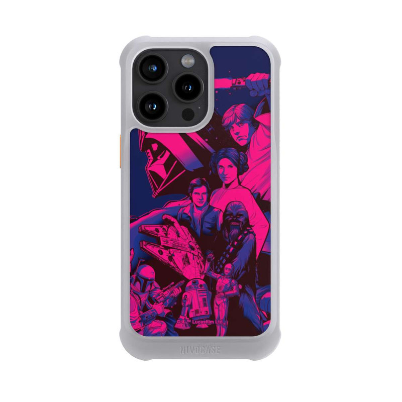 iPhone 15 Pro Max NIVOmax StarWars Charaktere - Ultraviolet