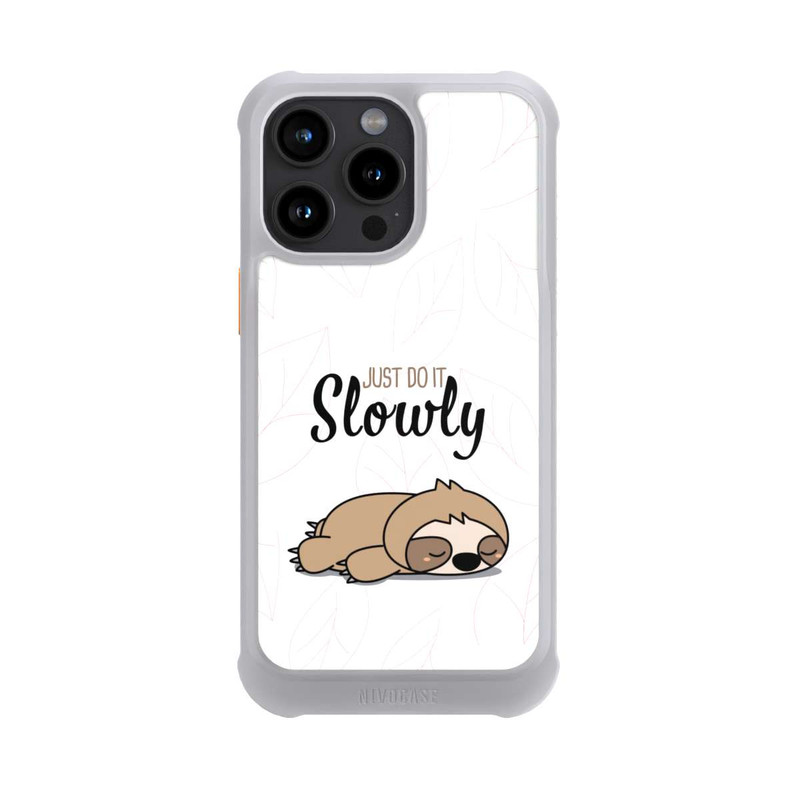 iPhone 15 Pro Max NIVOmax Just Do It Slowly Sloth