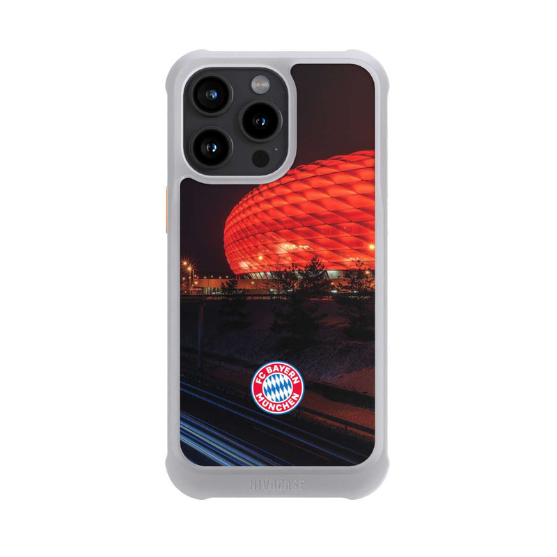 iPhone 15 Pro Max NIVOmax Allianz Arena at night FCB