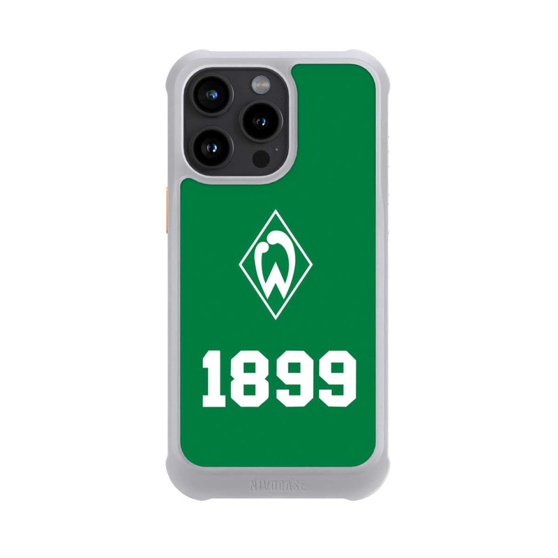iPhone 15 Pro Max NIVOmax 1899 Grün-Weiß Lebenslang Grün - Werder Bremen