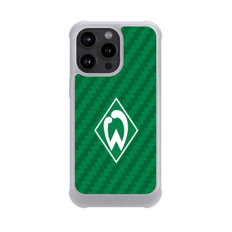 iPhone 15 Pro Max NIVOmax Carbonlook - Werder Bremen